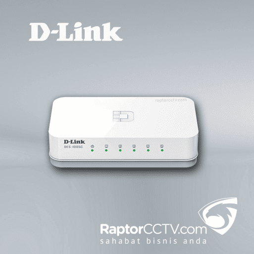 D-Link DES-1005C 5-Port 10/100 Mbps Unmanaged Switch