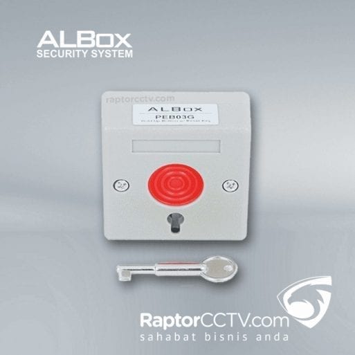 Albox PEB-03-G Hold Up Button With Reset Key