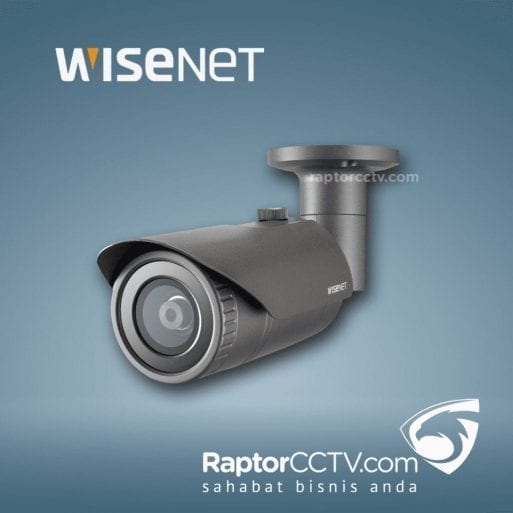 Wisenet QNO-6030R H.265 IR Bullet Ip Camera 2MP