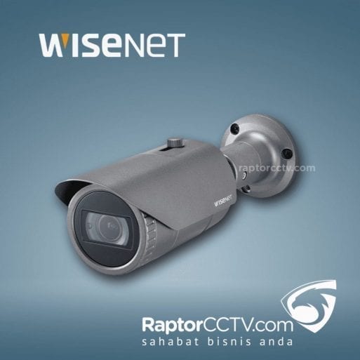 Wisenet QNO-6082R H.265 IR Bullet Ip Camera 2MP