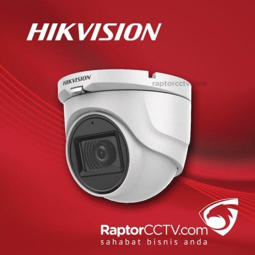 Hikvision DS-2CE76D0T-ITMFS Audio Fixed Turret Camera 2MP