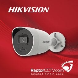 Hikvision DS-2CD2046G2 AcuSense Strobe Light and Audible Warning Fixed Bullet Ip Camera 4MP