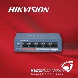 Hikvision DS-3E0105P-EMB 4Port Fast Ethernet Unmanaged POE Switch